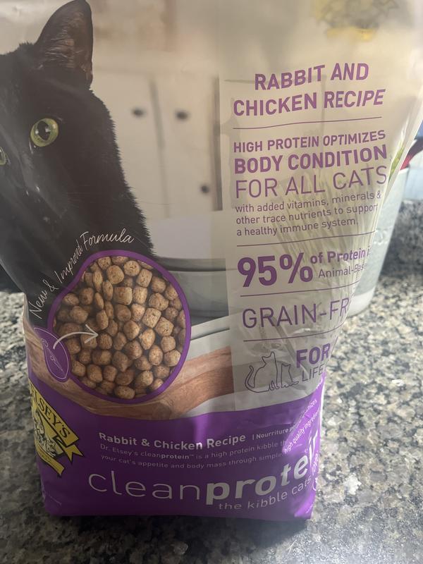 DR. ELSEY S cleanprotein Rabbit Kibble Cat Dry Food reviews Chewy