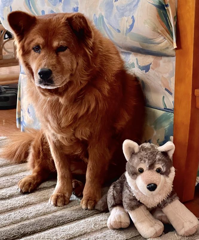 my baby posing with her baby!