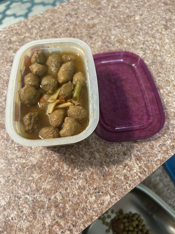 Designed for easy storage for left overs