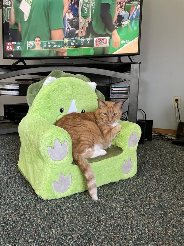 Carl in his comfy chair.