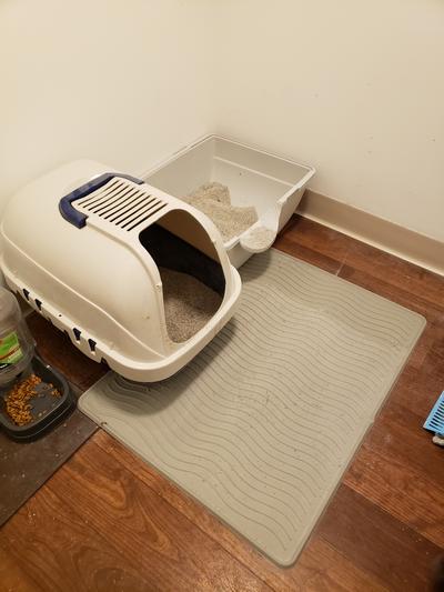 PetFusion ToughGrip Litter Mat For Cats