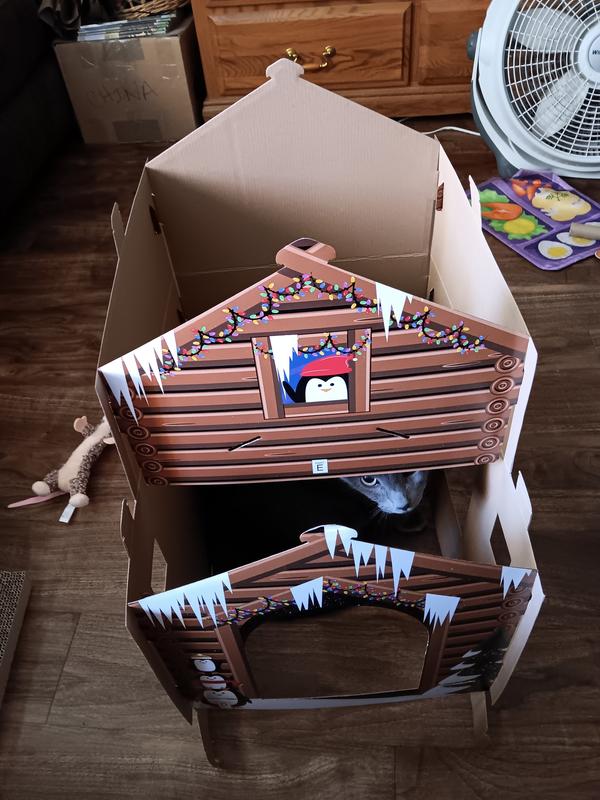 Making sure the walls are straight.