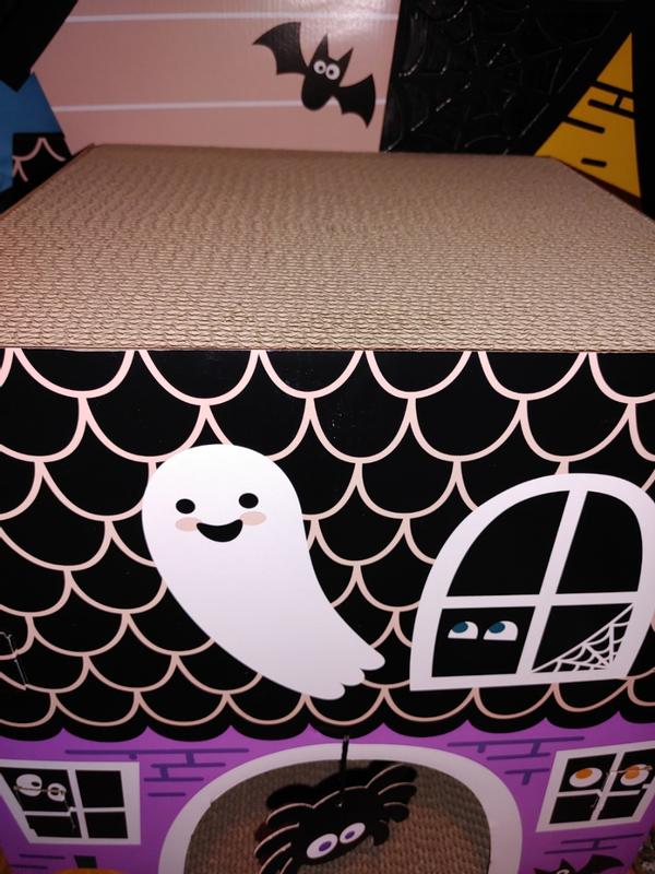 Halloween Mansion Cat House.