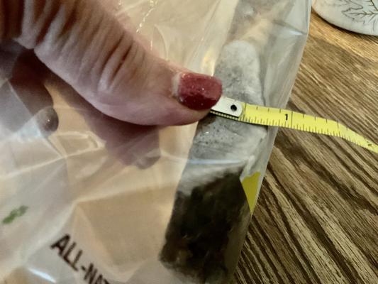 Very thin for split, jumbo antler