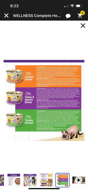 Online ingredient labels