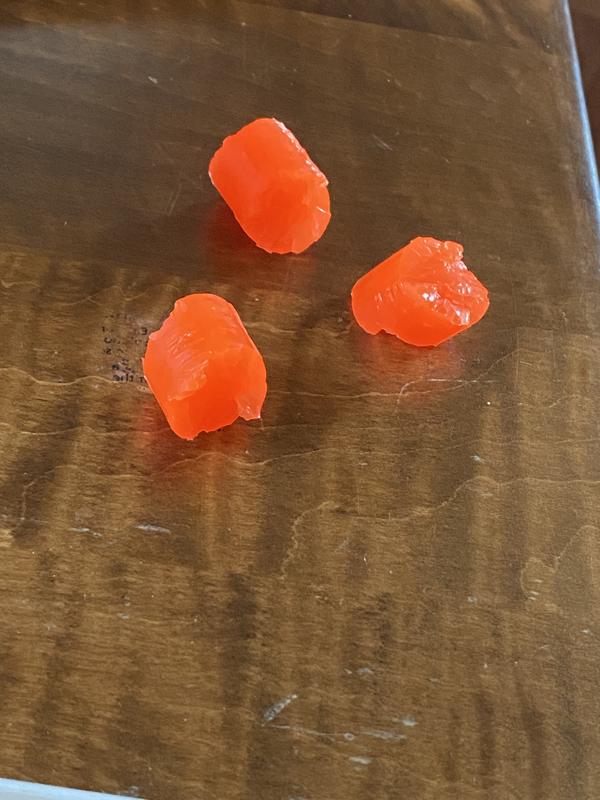 Pieces that could be swallowed