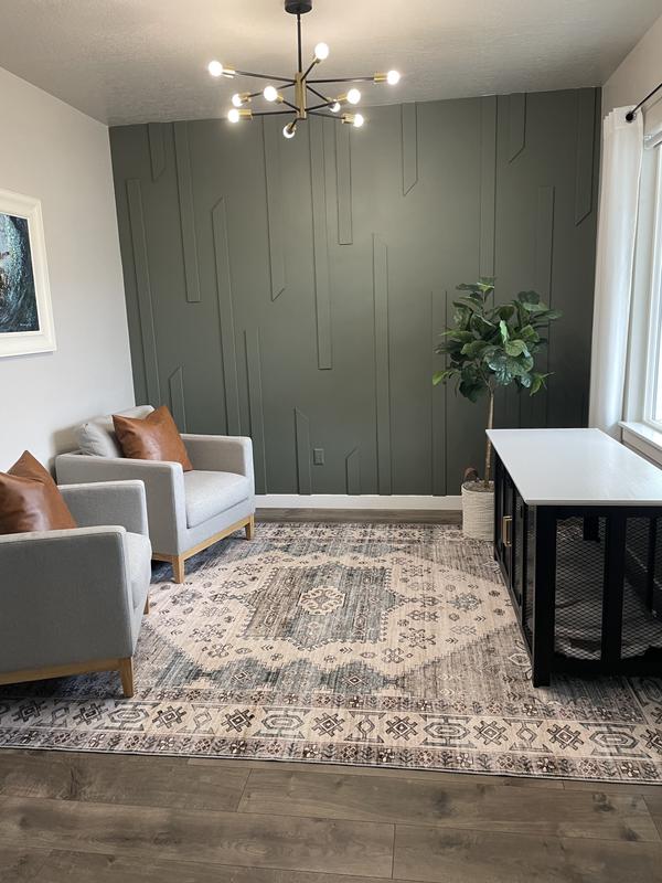 FRISCO "Venice" Dog Crate Credenza & Mat Kit, 53 x 24.3 x 27.2 inches