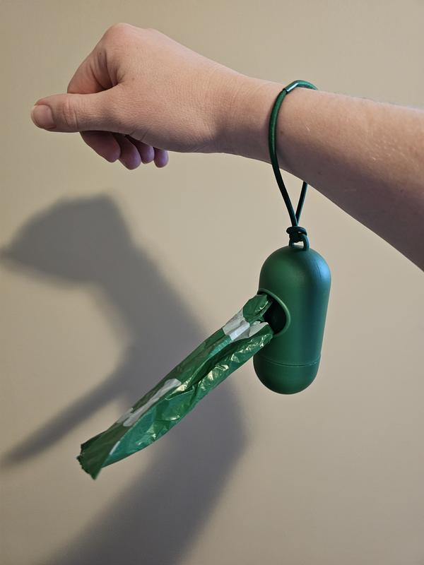 Dispenser attached to wrist