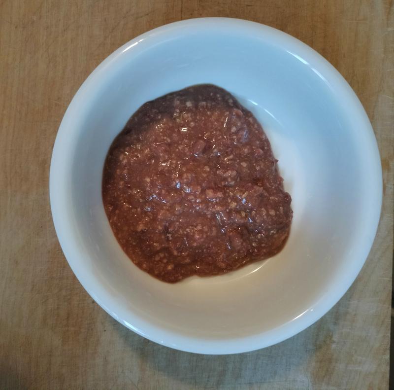 Purrfect portion of stew!