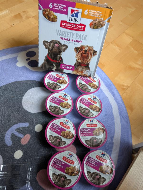 After using 4 beef, I realized there was no chicken in the box