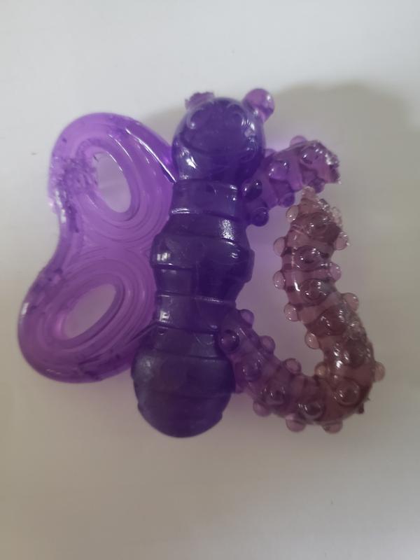 JW PET Play Place Butterfly Puppy Teether, Color Varies - Chewy.com