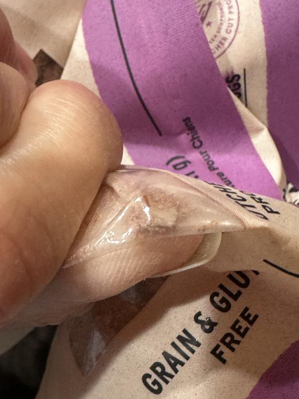 Isolated shard to show sharp edges.