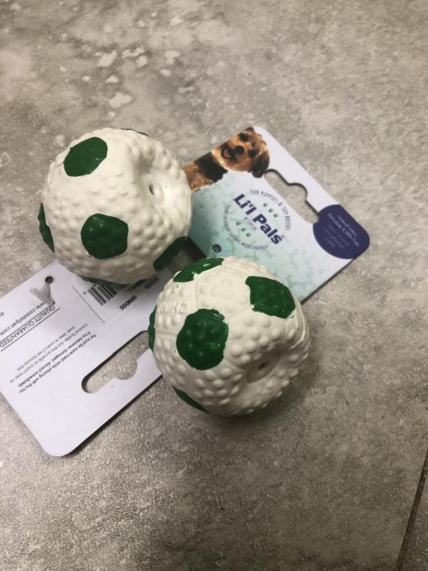 Li'l Pals Tennis Ball Plush Dog Toys