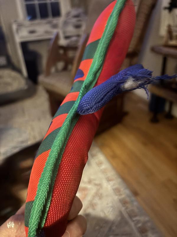 Second leg shredded.