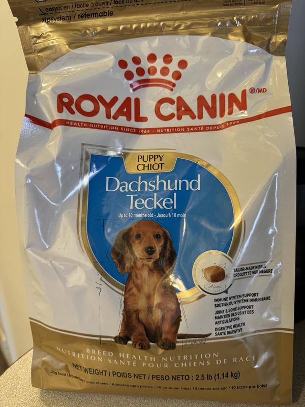 ROYAL CANIN Breed Health Nutrition Dachshund Puppy Dry Dog Food reviews Chewy