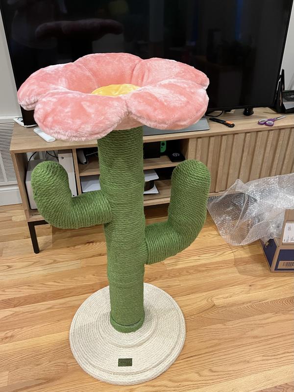 VETRESKA Blooming Cactus 41in Cat Tree