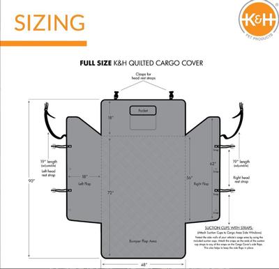 Full Size K&H Quilted Cargo Cover