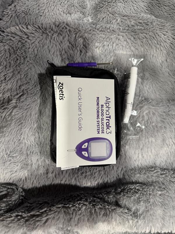 ALPHATRAK 3 Starter Kit Diabetic Blood Glucose Test Kit for Cats, Dogs ...