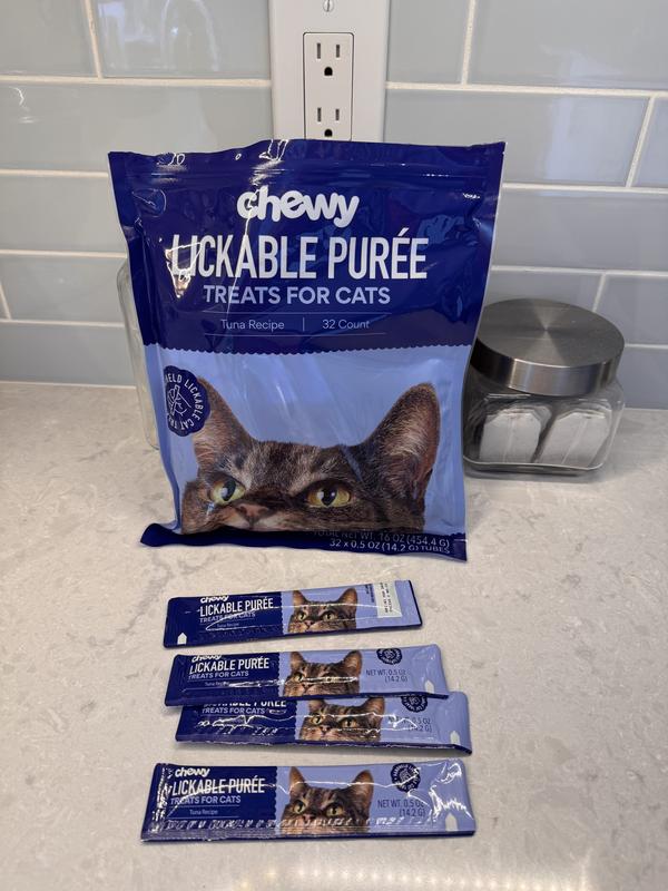 Chewy Lickable Purée a hit!