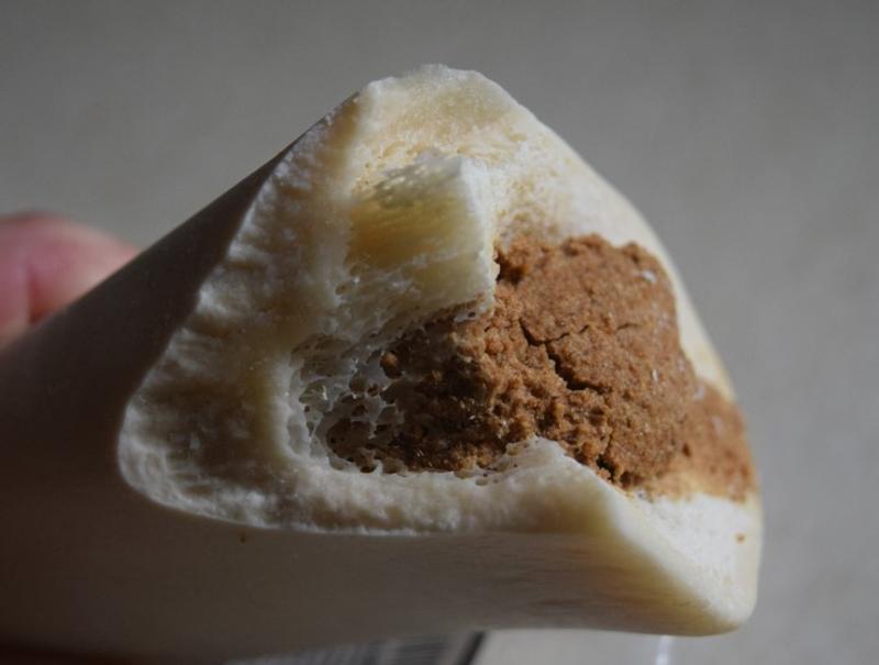 Left a VERY sharp point on the bone