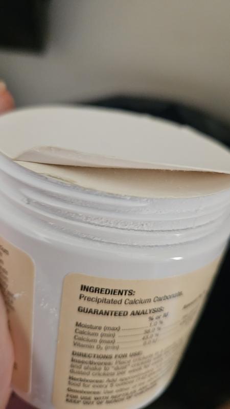 Sealed, but messy upon opening