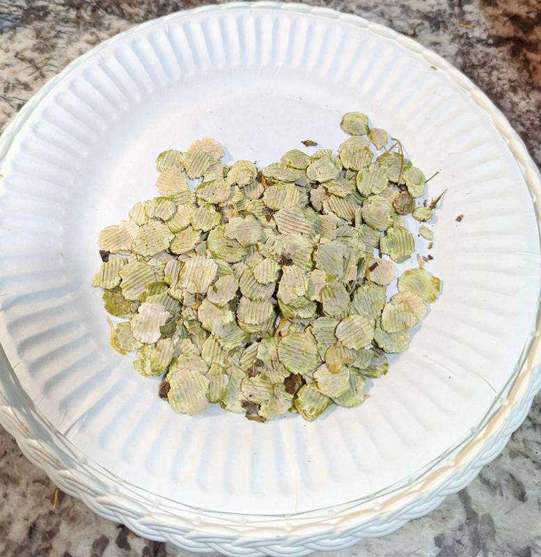 All the peas from one bag.