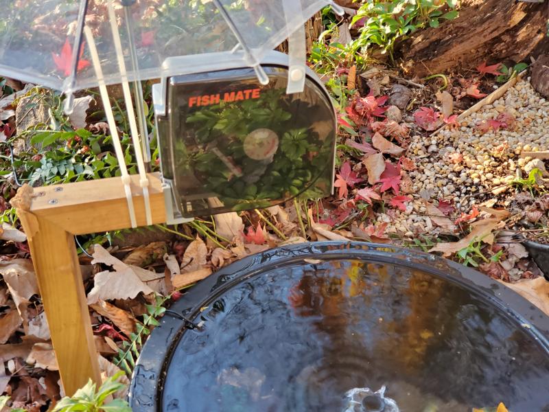 Fish mate p21 pond fish feeder sale