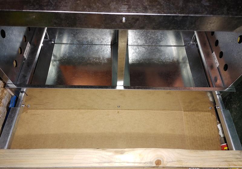 Putting the box together.