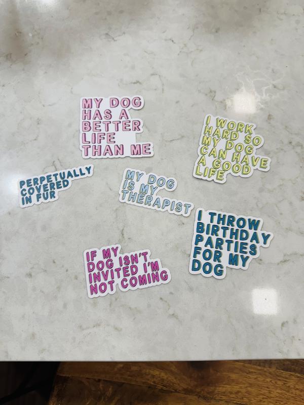 Vibrant and accurate stickers!