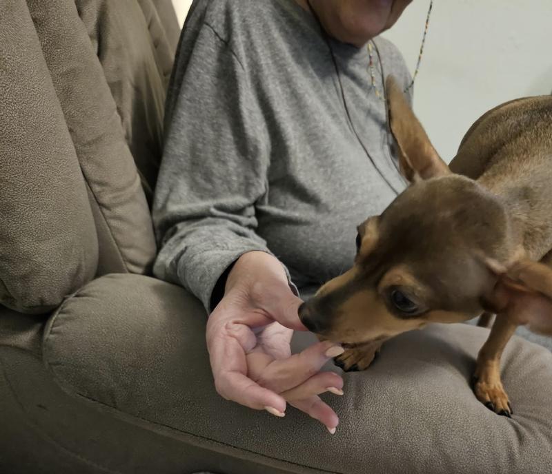 He readily took it from me