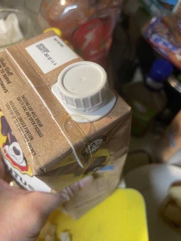 Air escaping makes air bubbles where seal is not sealed