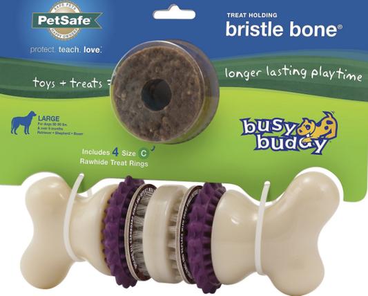 Premier Small Busy Buddy Bristle Bone Dog Toy - Pet Food Warehouse