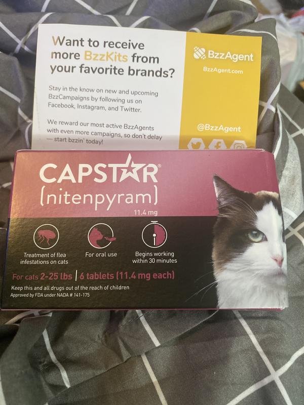 Capstar deals for cats age