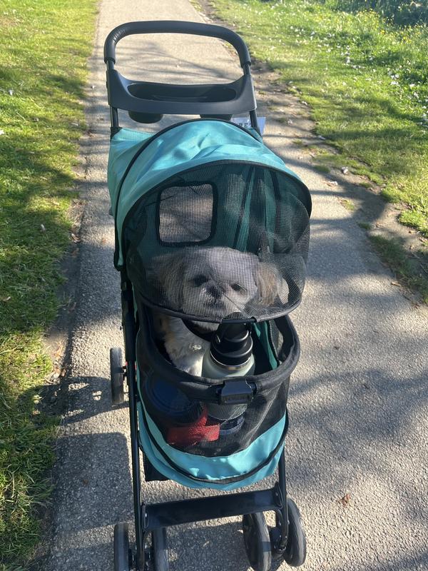 Happy trails no zip pet stroller best sale