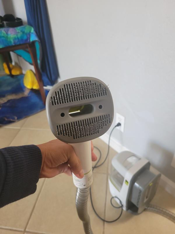 He prefers this brush to other harsher ones.