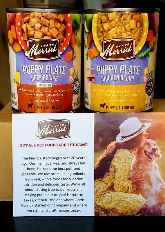 Merrick puppy plate sale