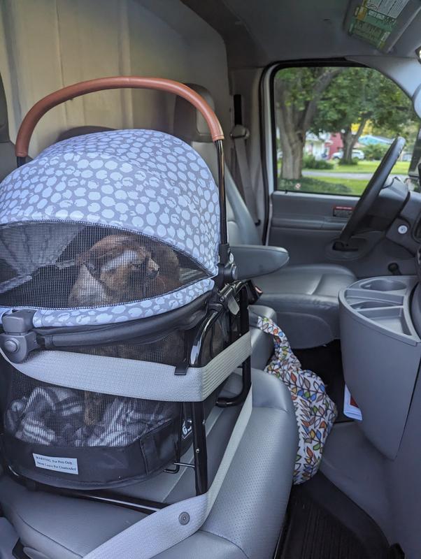 PET GEAR View 360 Booster Travel System Dog & Cat Carrier, Jet Black