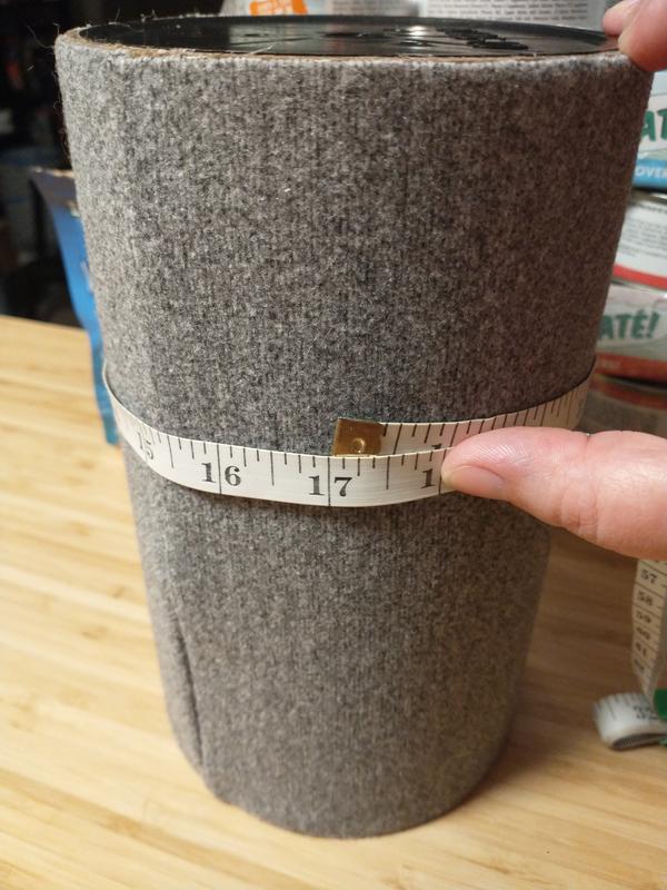 Circumference of the center pole pieces - 17"