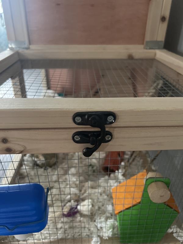 Latch door that came with cage