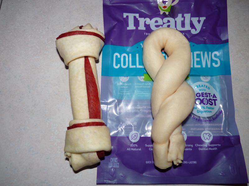 6" Pork Chomps knot for comparison