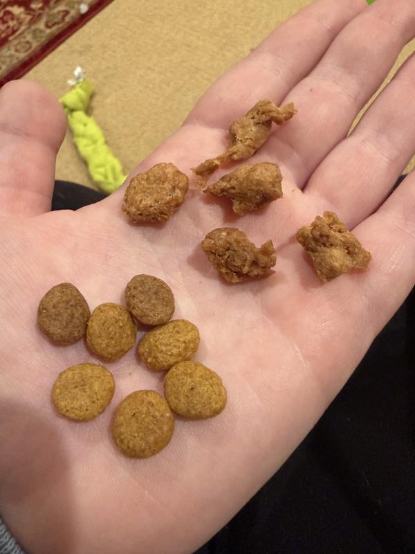 Two different textures in the bag