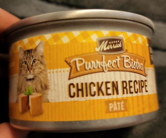 Merrick Purrfect Bistro Grain-Free Chicken Pate Canned Cat Food
