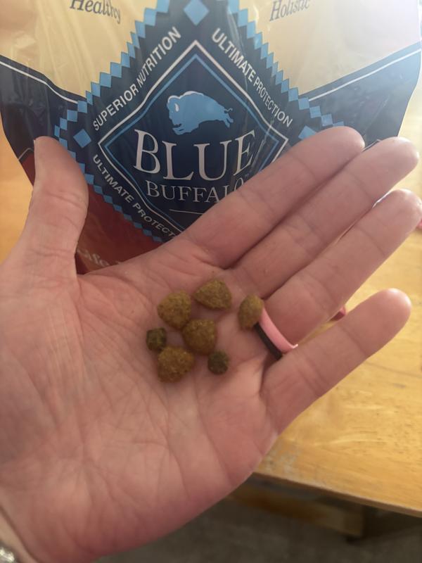 Two different size pieces as described