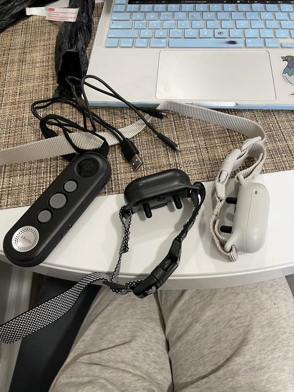 PATPET P680 Lightweight Remote Dog Training Collar, Black, 2 count