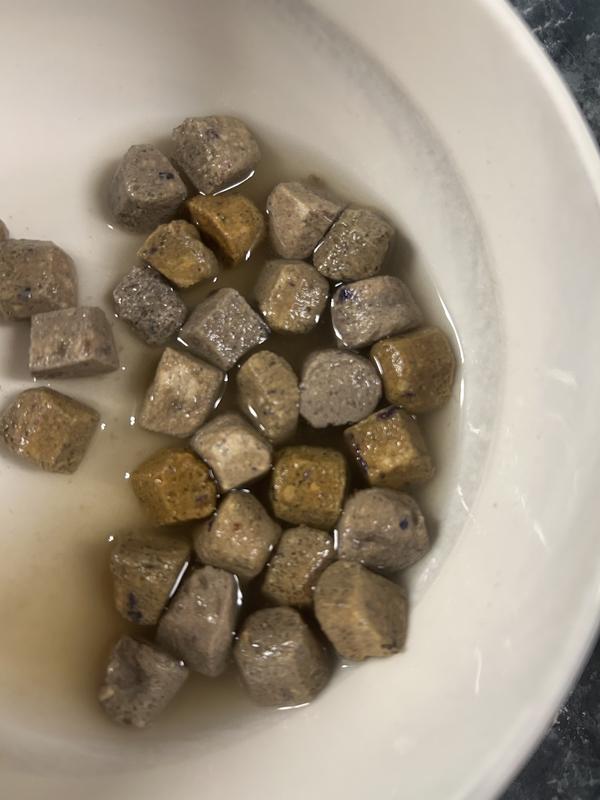 Still not entirely rehydrated after twice the suggested time and stirring.