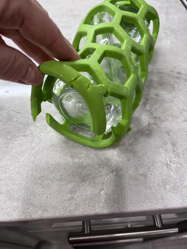 Broke apart easily