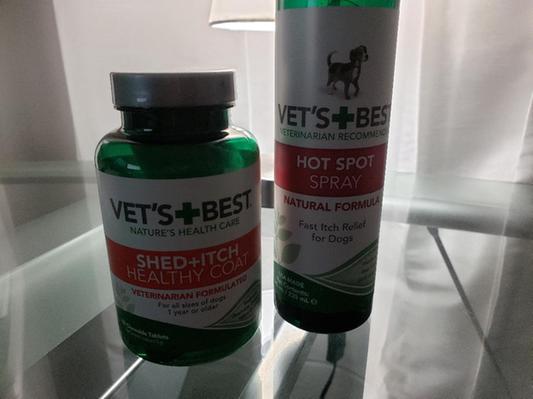 Vet's best shed and itch best sale side effects