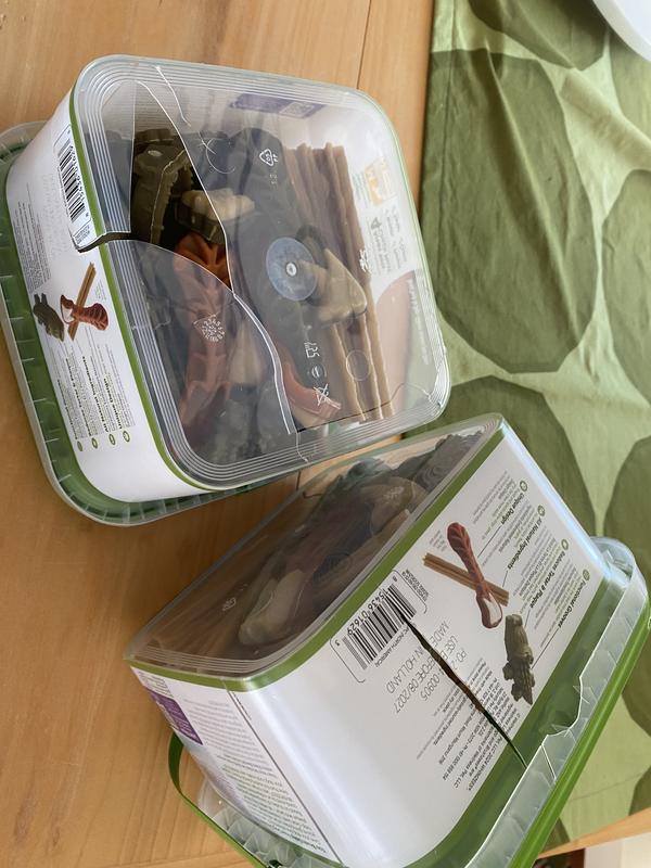 No packing material inside the shipment box