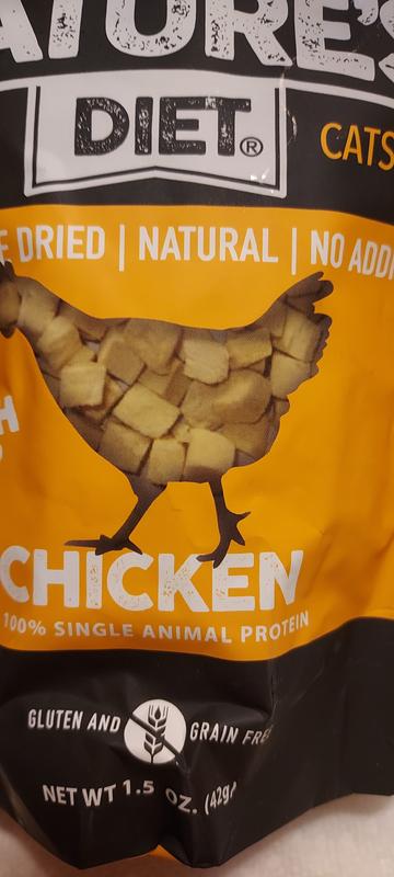 The chicken pictured on this bag does NIT represent the contents inside the bag!
