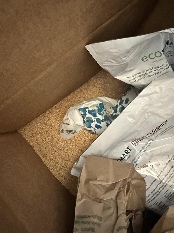 Punctured bags ruined